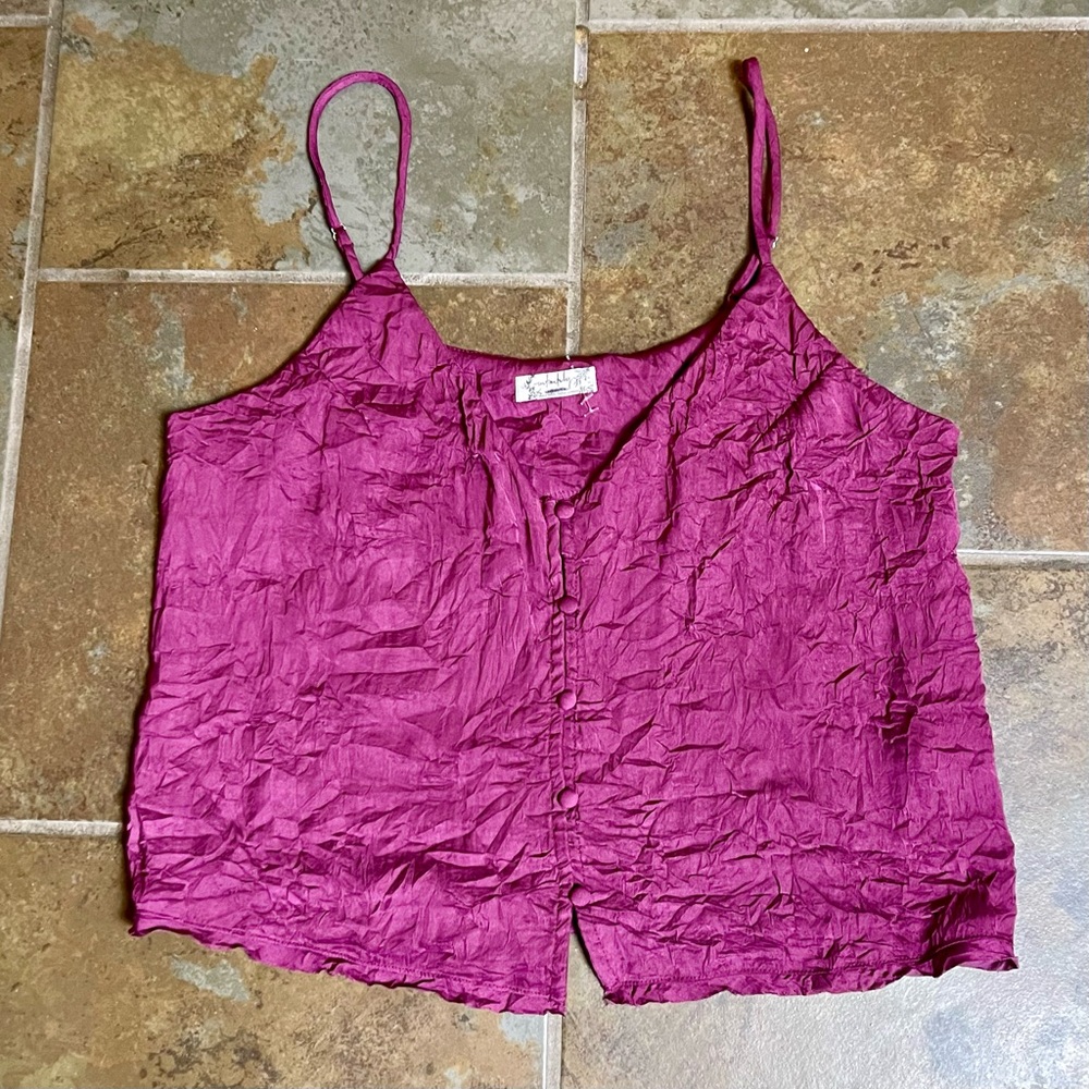 NWOT Intimately Free People Shine Time Cami